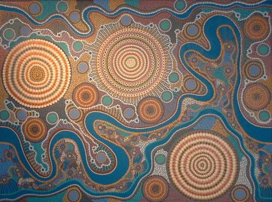 aboriginal dot art. aboriginal art